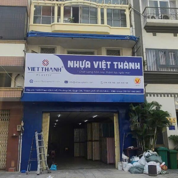 Nhựa Việt Thành – bộ bảng hiệu chữ nổi