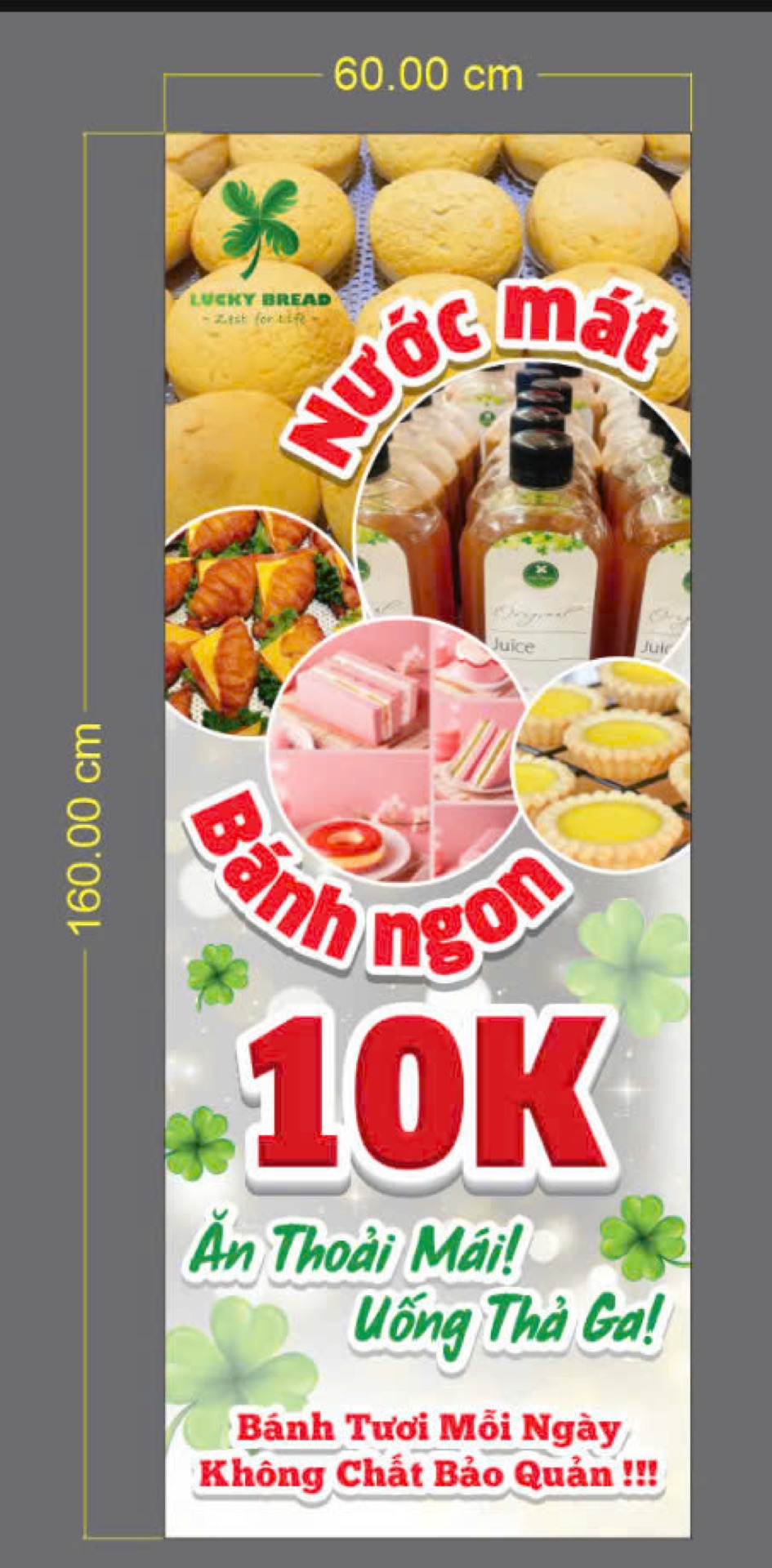 Coffee & Bread – hộp đèn quảng cáo