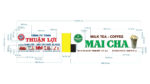 Mai Cha – bảng hiệu chữ nổi LED