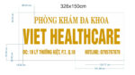Việt Healthcare – Bộ bảng hiệu & decal