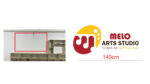 Melo Arts Studio – logo chữ nổi