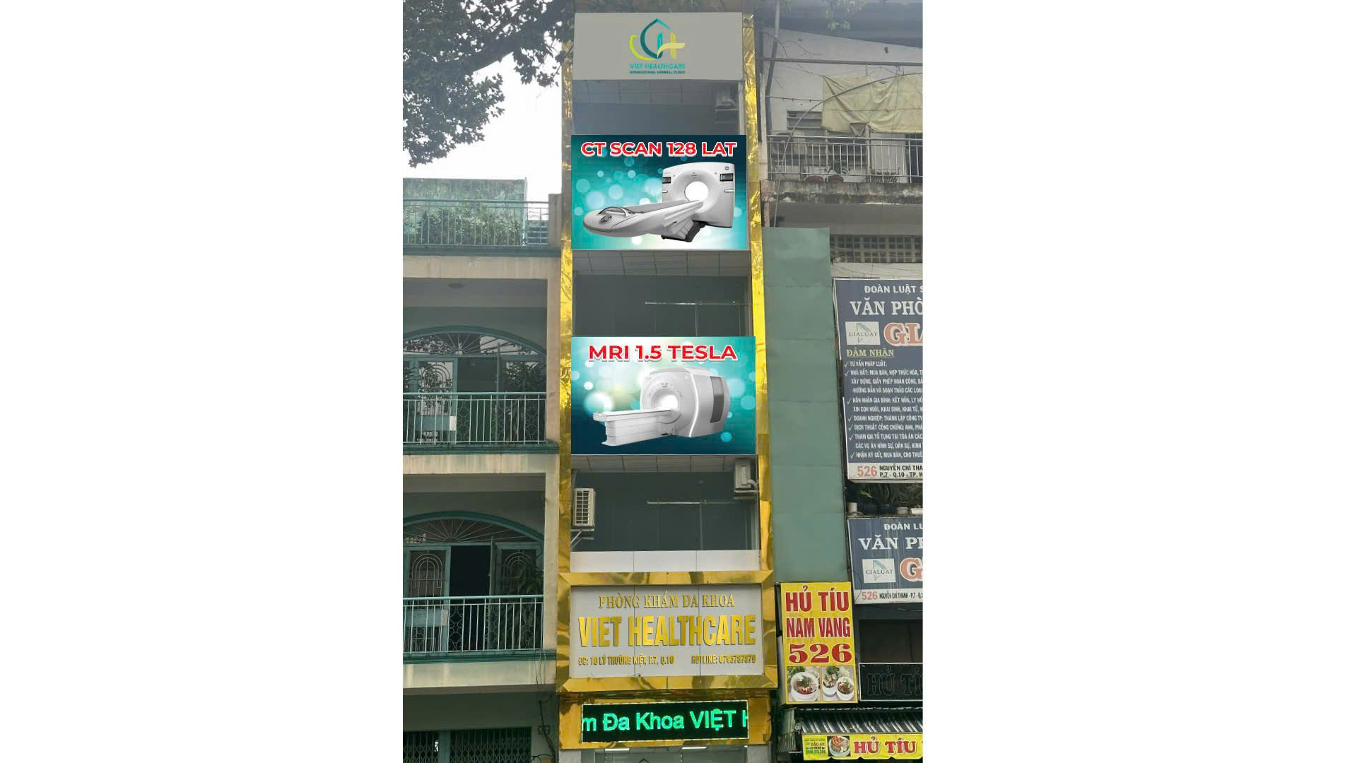 Việt Healthcare – Bộ bảng hiệu & decal