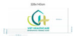 Việt Healthcare – Bộ bảng hiệu & decal