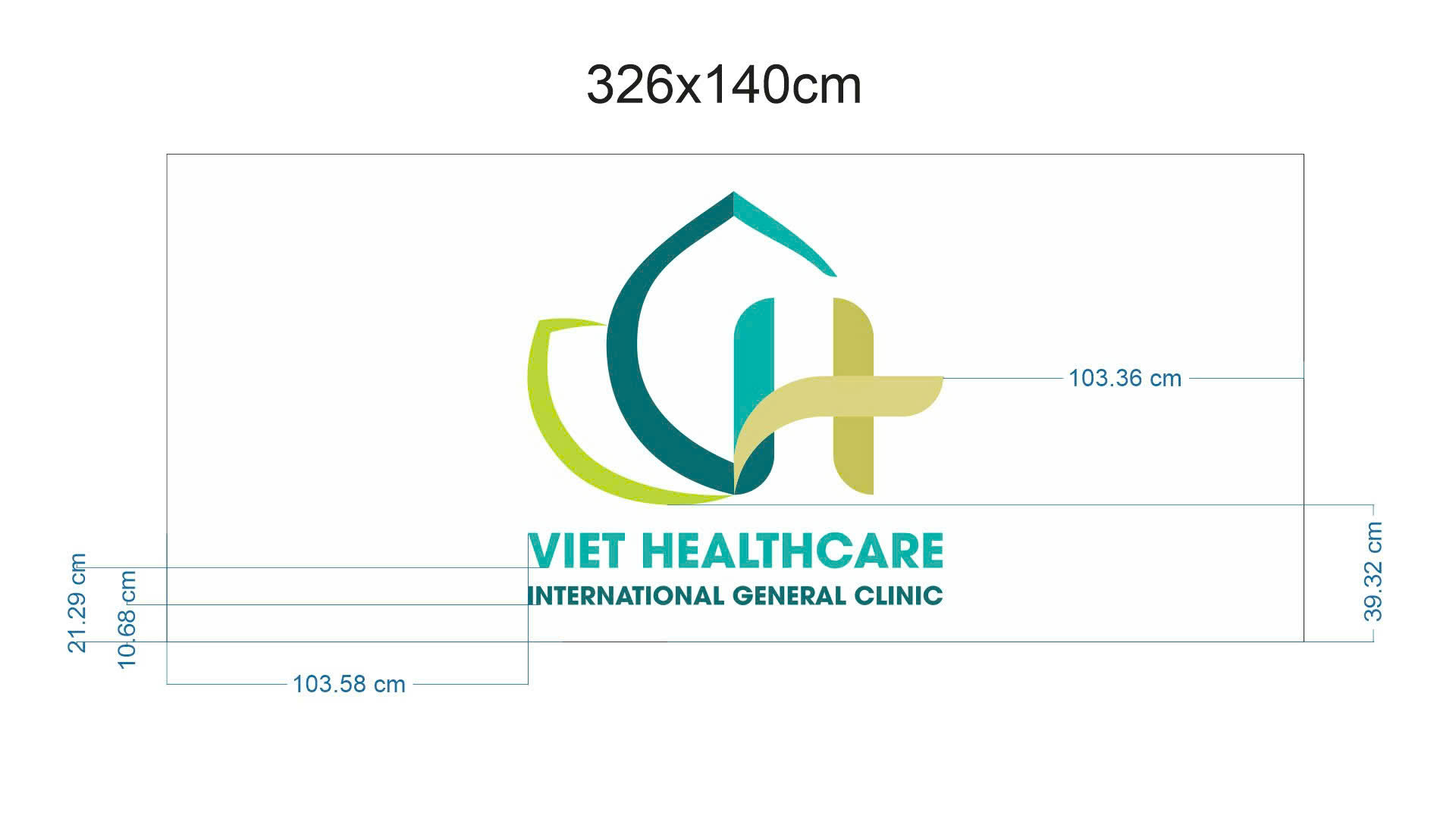 Việt Healthcare – Bộ bảng hiệu & decal