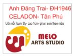 Melo Arts Studio – logo chữ nổi