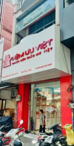 Nệm Lưu Việt – bảng hiệu Mica chữ nổi