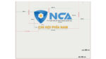 NCA – Logo Mica chữ nổi - Ảnh 2