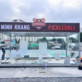 Minh Khang Pickleball – bảng hiệu chữ nổi