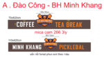 Minh Khang Pickleball – bảng hiệu chữ nổi