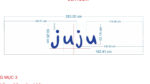 JUJU – bộ bảng hiệu và hộp đèn Mica