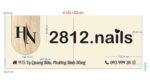 Thiết kế bảng hiệu mặt tiền 2812 Nails