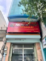Bảng hiệu An Hưng Phát hoàn thiện tại mặt tiền doanh nghiệp