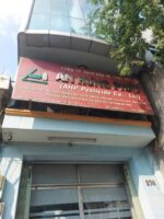 Toàn cảnh bảng hiệu An Hưng Phát sau khi lắp đặt