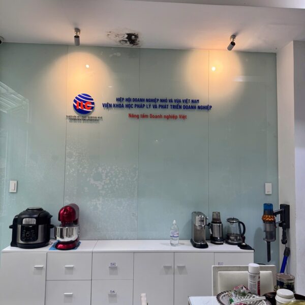 Nhận diện Bia Sài Gòn hoàn thiện tại không gian sử dụng