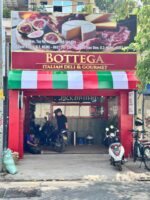 Hình ảnh thi công và hoàn thiện bảng hiệu Bottega – ảnh 8