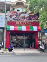 Hình ảnh thi công và hoàn thiện bảng hiệu Bottega – ảnh 11