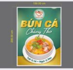 Thiết kế poster và menu Bún cá Xứ Đông – ảnh 8