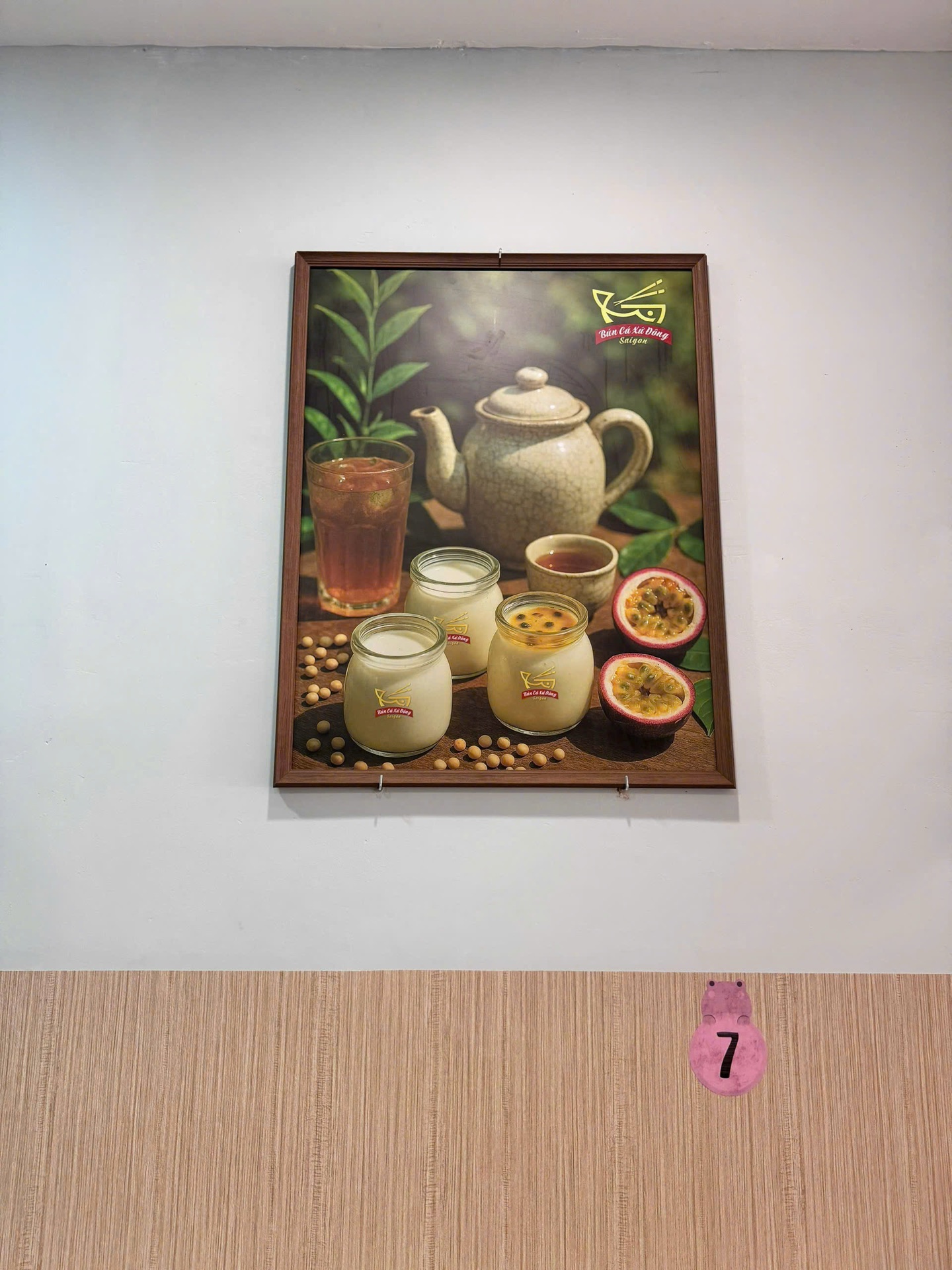 Poster menu Bún cá Xứ Đông hoàn thiện tại cửa hàng – ảnh 12