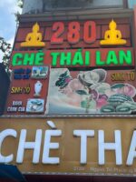 Bảng hiệu chữ nổi Chè Thái Lan 280 hoàn thiện