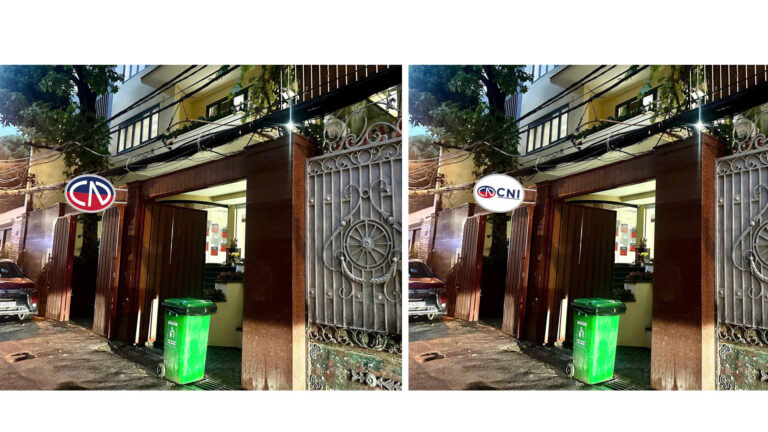 CNI – Bảng tên công ty & logo Inox