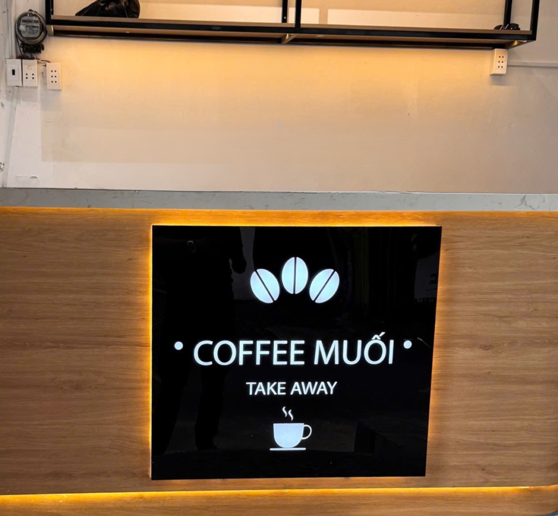 Bản vẽ và hình ảnh quy cách bảng hiệu Coffee Muối – ảnh 1