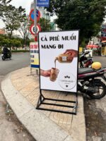 Standee quảng bá Coffee Muối hoàn thiện – ảnh 19