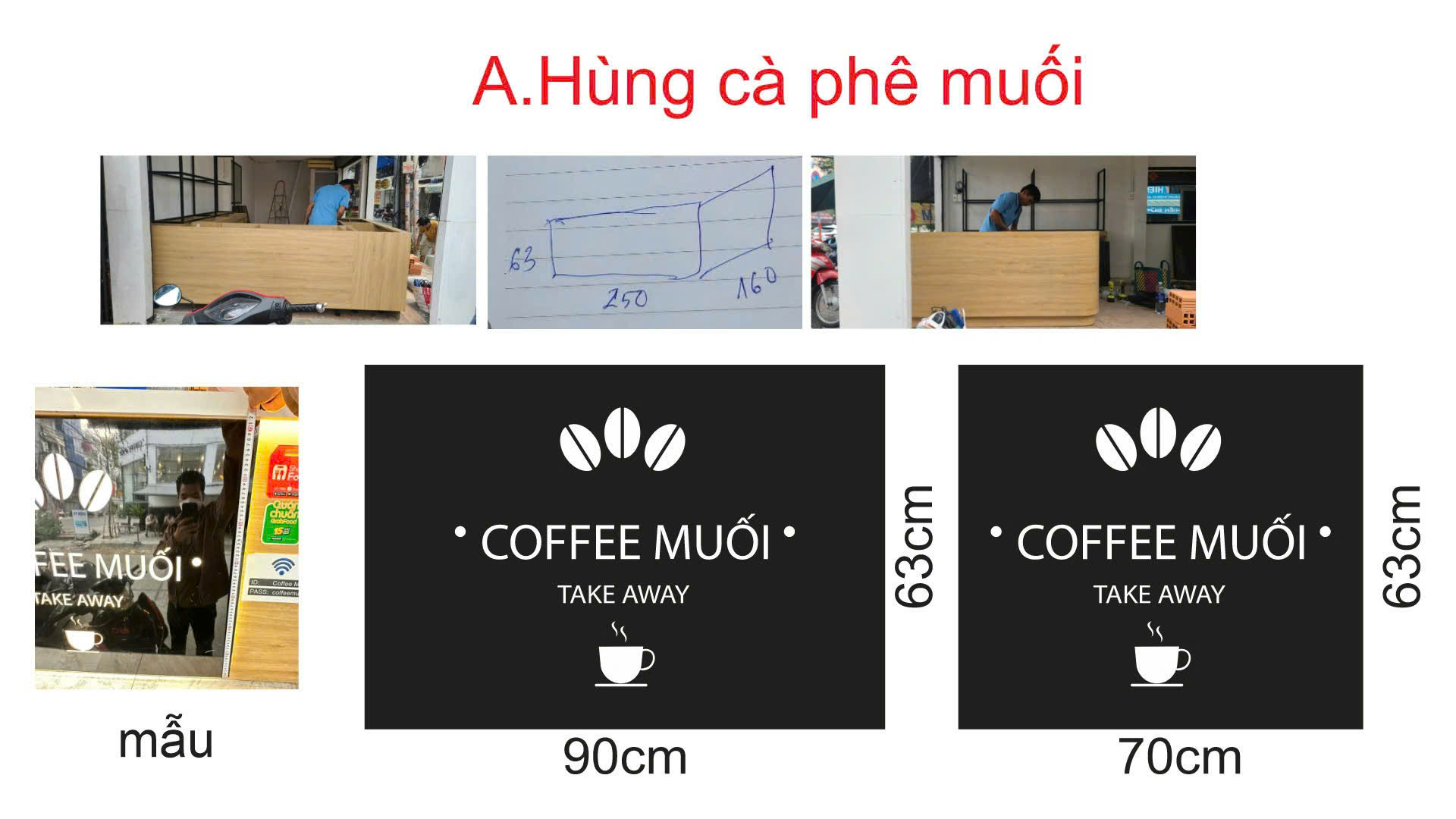 Bản vẽ và hình ảnh quy cách bảng hiệu Coffee Muối – ảnh 26