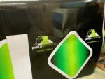 Decal nhận diện DINK Nutrition trên xe bán hàng – ảnh 1