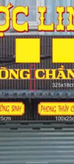 Bảng hiệu chữ nổi Dược Linh Cát hoàn thiện – ảnh 7