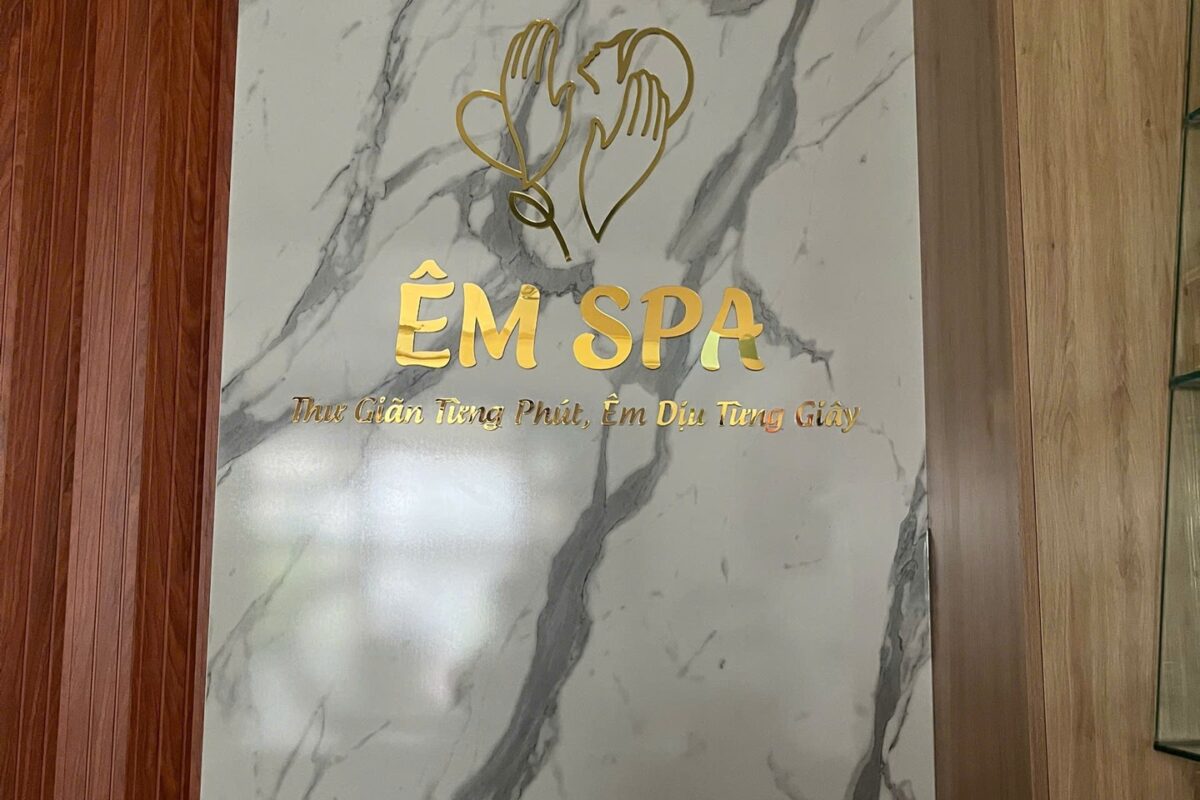 Giải pháp bảng hiệu spa salon
