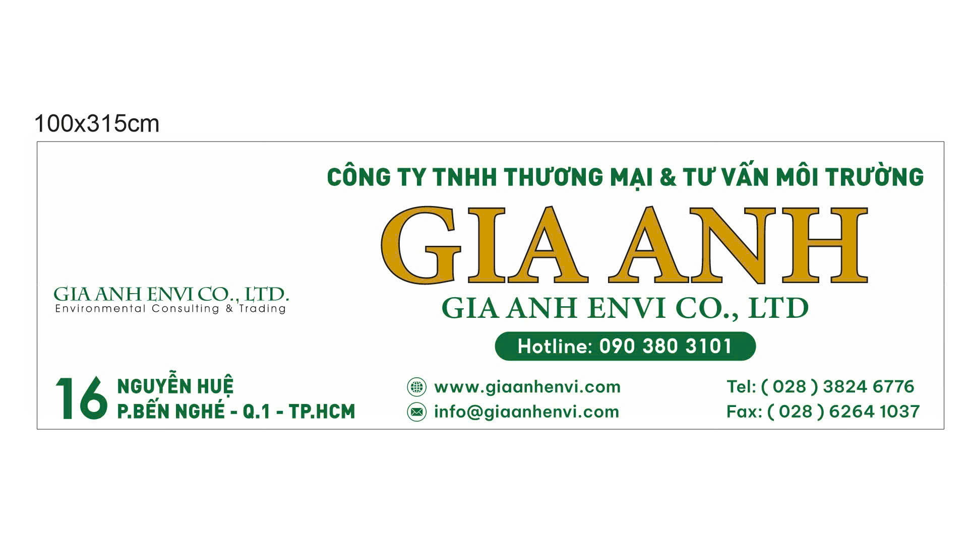 Bảng hiệu công ty Gia Anh – ảnh 4