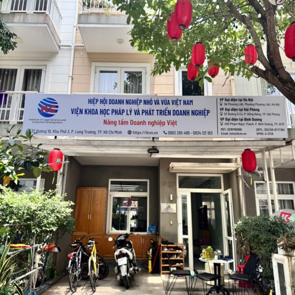 Logo ILC hoàn thiện tại văn phòng – ảnh 1