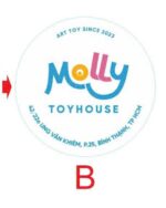 Thiết kế hộp đèn Molly Toyhouse