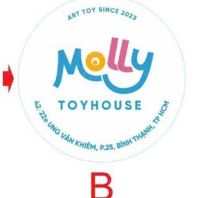 Thiết kế hộp đèn Molly Toyhouse