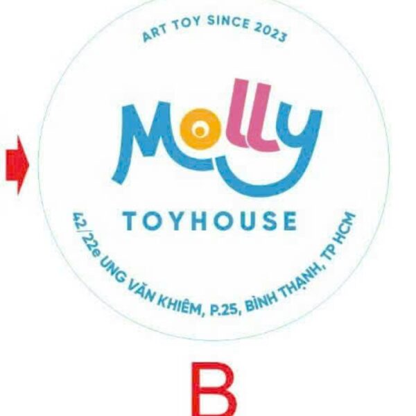 Thiết kế hộp đèn Molly Toyhouse