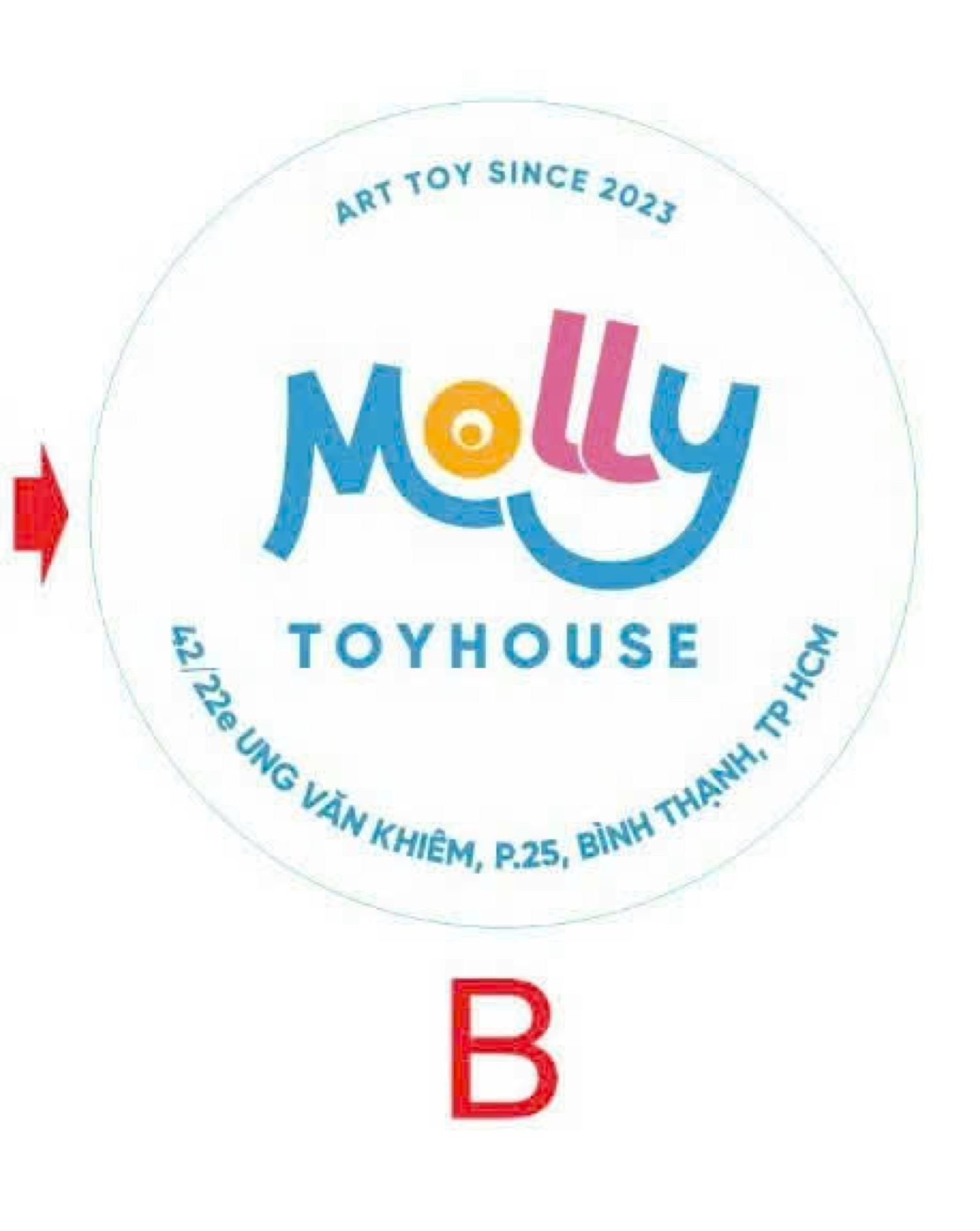Thiết kế hộp đèn Molly Toyhouse