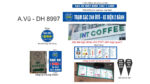 Bản thiết kế hạng mục bảng hiệu PNT Coffee