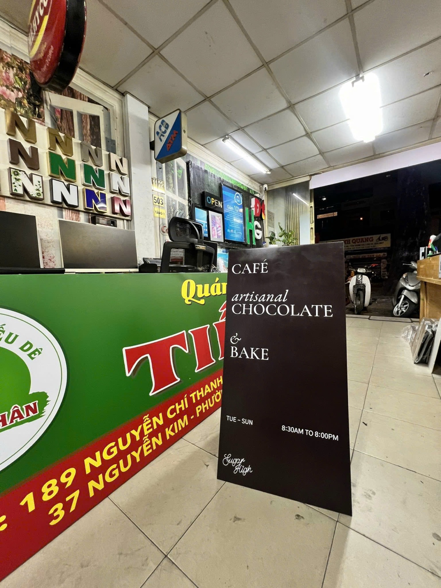 POSM và standee Hủ tiếu dê Tiến Nhân – ảnh 1