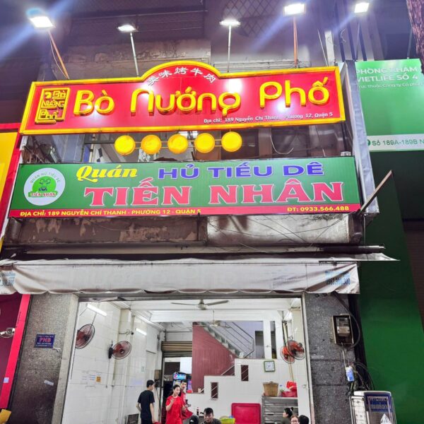 Bảng hiệu Hủ tiếu dê Tiến Nhân hoàn thiện – ảnh 7
