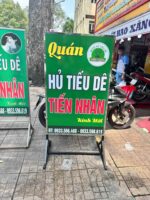 Bảng hiệu Hủ tiếu dê Tiến Nhân hoàn thiện – ảnh 9