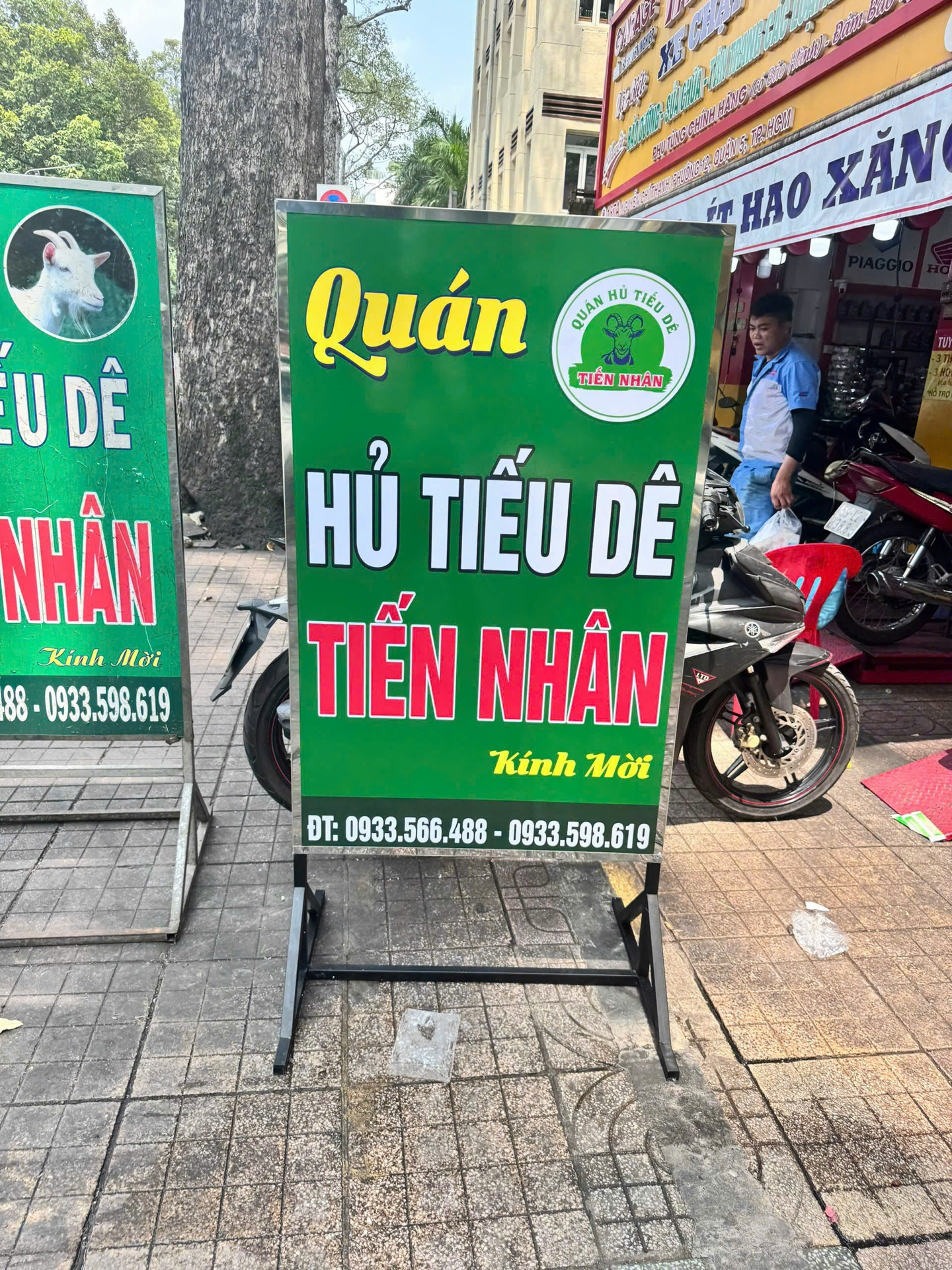 Bảng hiệu Hủ tiếu dê Tiến Nhân hoàn thiện – ảnh 9